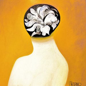Frau mit Blumenkranz von Victor Tkachenko