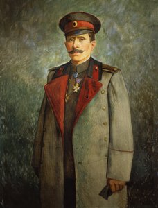General Jekon, Stabschef der bulgarischen Armee, ca. 1916 von Vienna Nedomansky Studio