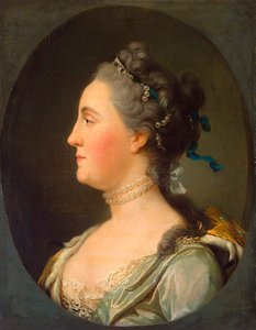 Porträt der Kaiserin Katharina II., 1729-1796, vor 1762 von Vigilius Erichsen