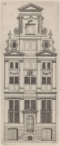 Niederländische Fassadenansicht: pl. 3 von Vignola