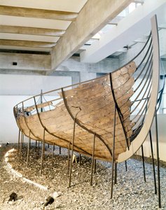 Hochseefrachtschiff aus dem Sognefjord, Westnorwegen, ca. 1030 (Kiefer, Eiche & Linde) von Viking