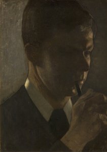 Porträt von Svend Hammershøi, dem Bruder des Künstlers von Vilhelm Hammershøi