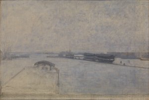 Der Hafen von Kopenhagen, gesehen von Kvæsthusgade