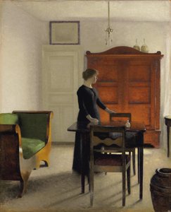 Ida in einem Innenraum, 1897