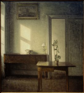 Interieur mit Topfpflanze