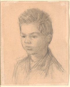 Porträt von Svend Hammershøi, Bruder des Künstlers von Vilhelm Hammershøi