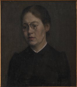 Die Malerin Elisabeth Wandel von Vilhelm Hammershøi