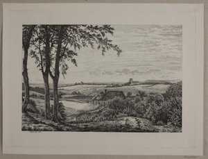 Nachmittagslandschaft, Seeland von Vilhelm Kyhn