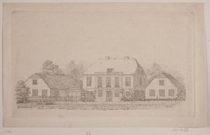 Eine Villa in der Frederiksberg Allee von Vilhelm Kyhn