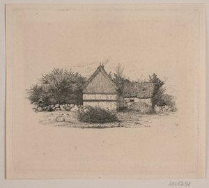 Ein Bauernhaus von Vilhelm Kyhn