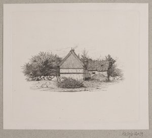 Ein Bauernhaus von Vilhelm Kyhn