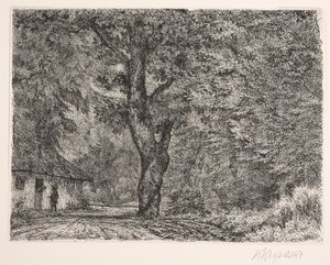 Das Haus im Wald von Vilhelm Kyhn