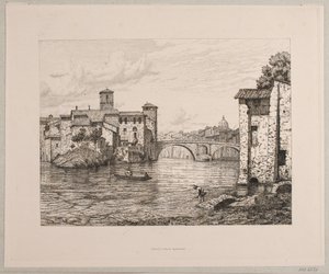 Partie bei Ponte Rotto in Rom