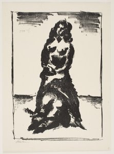 Blatt aus "Klingens Kunstnermappe Nr. 2" von Vilhelm Lundstrøm