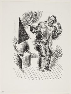 Demonstration des Kubismus