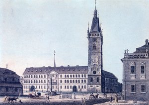 Neues Rathaus, ca. 1830