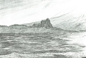 Duart Castle von der Fähre, 2007