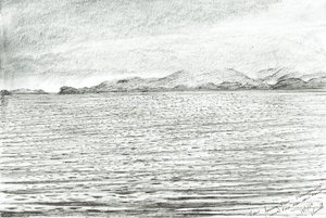 Abfahrt von Oban, 2007 von Vincent Alexander Booth