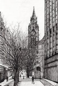 Rathaus Manchester von Deansgate, 2007