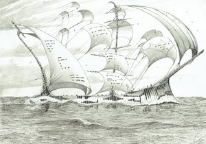 Sturmerschaffer Lagua Musters, 2022 von Vincent Alexander Booth