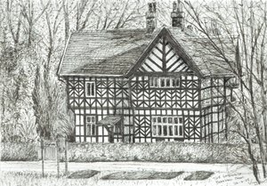 Das Torhaus im Bramhall Park von Vincent Alexander Booth