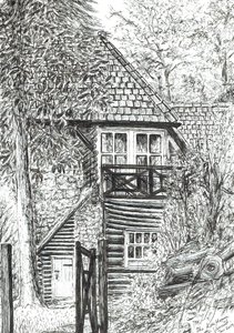 Das Blockhaus von Vincent Alexander Booth