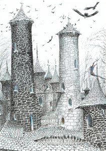Seite 9, Das Schloss im Wald von Findhorn, 2006 von Vincent Alexander Booth