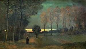 Herbstlandschaft am Abend, 1884