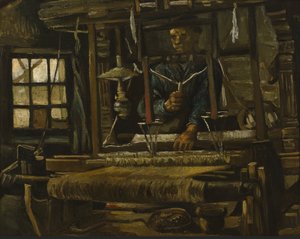 Ein Weberhaus, 1884 von Vincent van Gogh