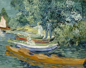 Am Ufer der Oise in Auvers von Vincent van Gogh