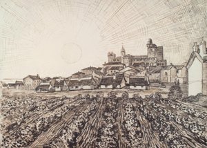 Blick auf les Saintes-Maries von Vincent van Gogh