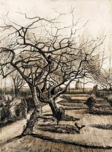 Der Garten des Pfarrhauses in Nuenen
