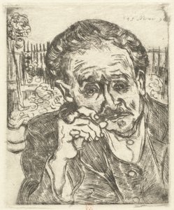 Dr. Gachet Mann mit einer Pfeife von Vincent van Gogh