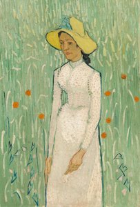 Mädchen in Weiß, 1890 von Vincent van Gogh