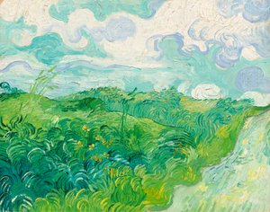 Grüne Weizenfelder, Auvers