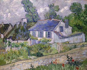 Häuser in Auvers von Vincent van Gogh