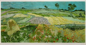 Die Ebene von Auvers von Vincent van Gogh