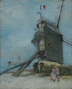 Le Moulin de la Galette, Montmartre, Paris, ca. 1886-87 von Vincent van Gogh