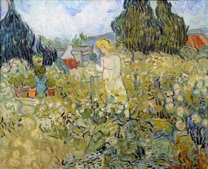 Mademoiselle Gachet in ihrem Garten in Auvers-sur-Oise