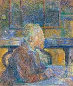 Porträt von Vincent van Gogh (1853-1890) von Toulouse-Lautrec, Henri, de (1864-1901)