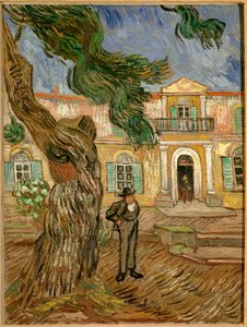 Krankenhaus Saint Paul in Saint Remy de Provence von Vincent van Gogh