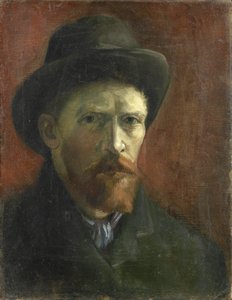 Selbstporträt mit Filzhut von Vincent van Gogh (1853-1890)