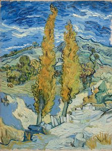 Die Pappeln in Saint-Rémy, 1889