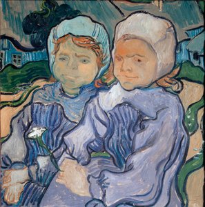 Zwei kleine Mädchen, Juni 1890