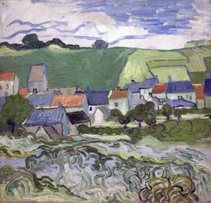 Ansicht von Auvers-sur-Oise von Vincent van Gogh