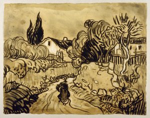 Landschaft von Auvers (1890) von Vincent van Gogh