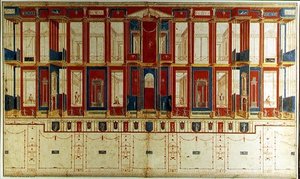 Pompejanische Wanddekorationen