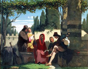 Florentinische Troubadoure im 14. Jahrhundert, 1860