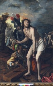 Jesus ans Kreuz genagelt von Vincenzo Campi
