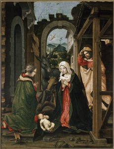 Geburt Christi mit der heiligen Katharina von Alexandria